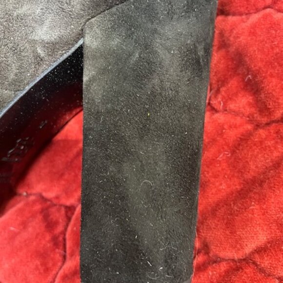 Pair of Badgley Mischka Black Suede Boots - Picture 2 of 9